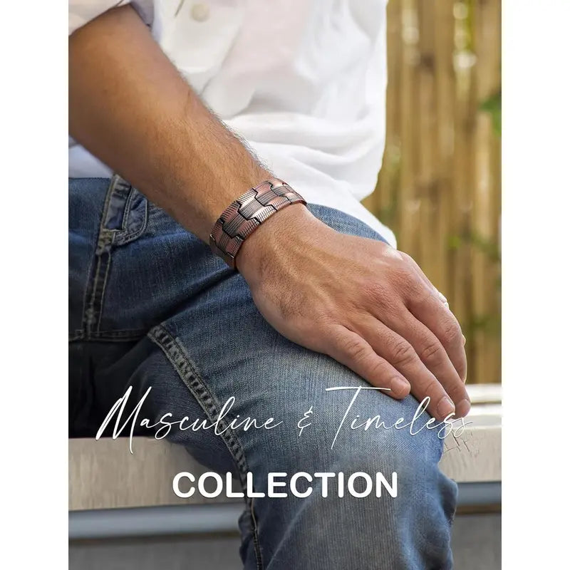 ⏰LAST DAY 49% OFF-Copper magnetic bracelet——Relieve fatigue and promote blood circulation