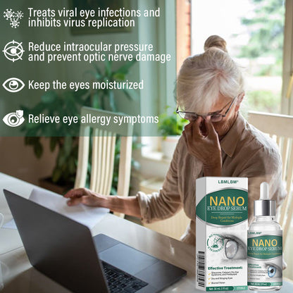 👩‍⚕️LBMLBM® Nano Eye Drops Serum ✅FDA Approved(Suitable for presbyopia, dry eye syndrome, glaucoma, and cataracts) 🌻